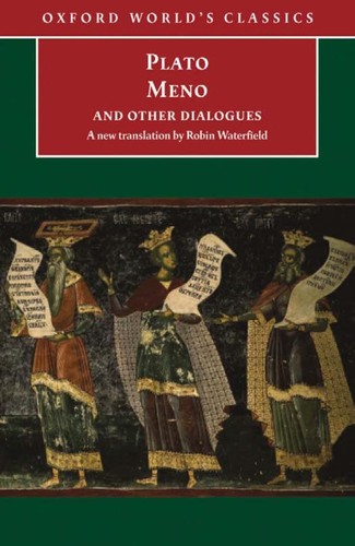 Cover of Meno by Plato