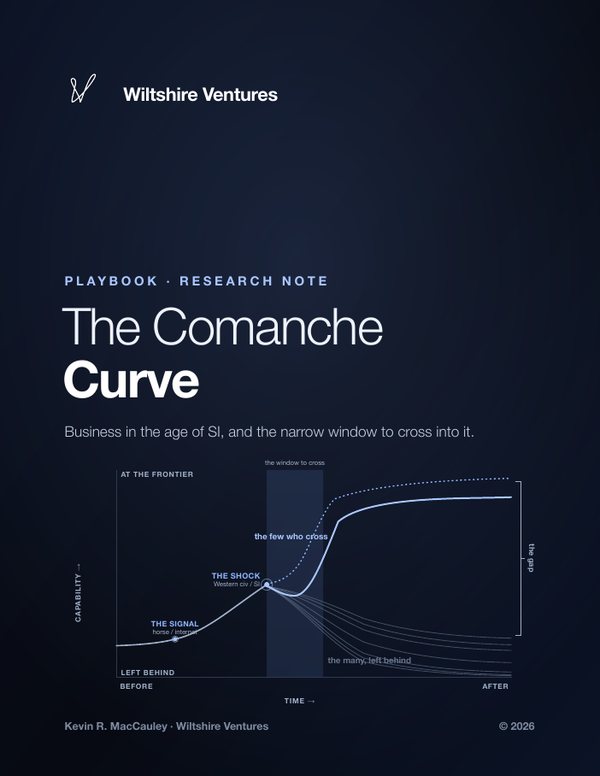 First page of The Comanche Curve